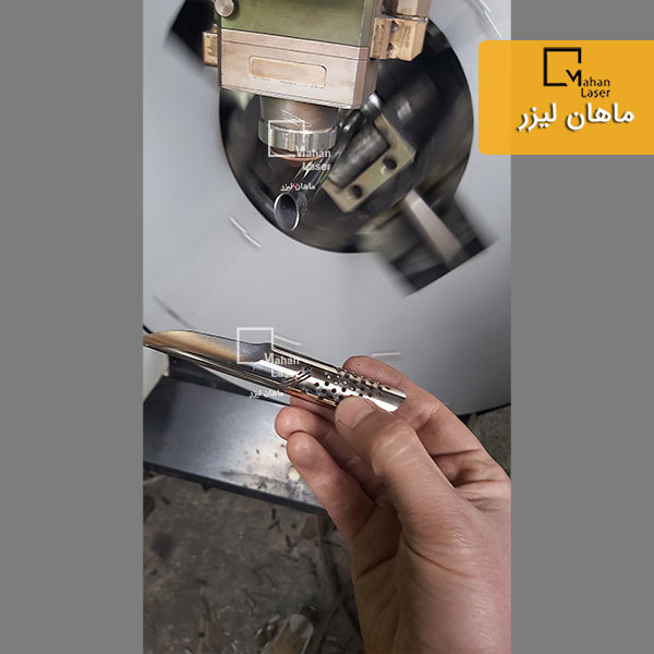 برش لیزر لوله استیل ظریف